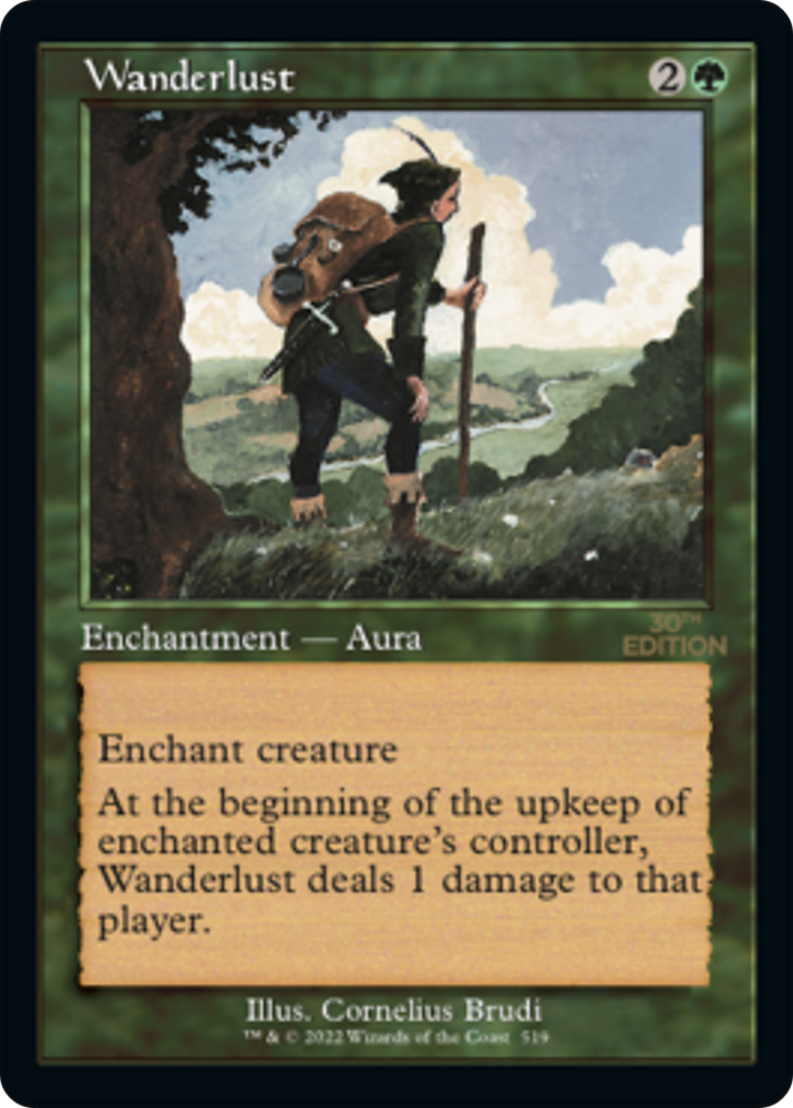 Wanderlust (Retro Frame) (30A-519) - 30th Anniversary Edition