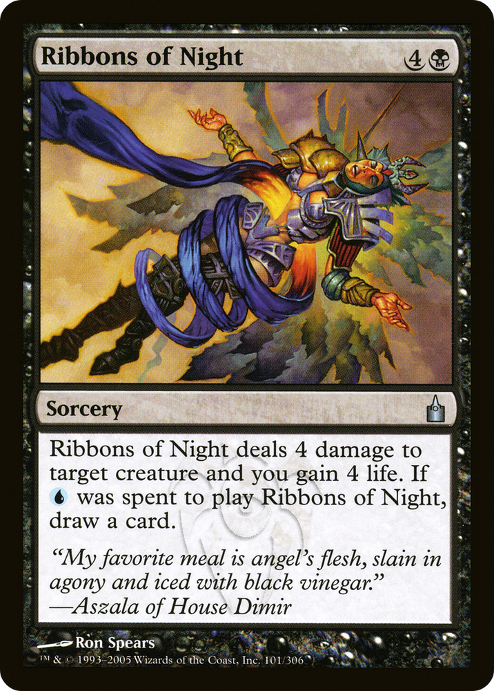 Ribbons of Night (RAV-101) - Ravnica: City of Guilds