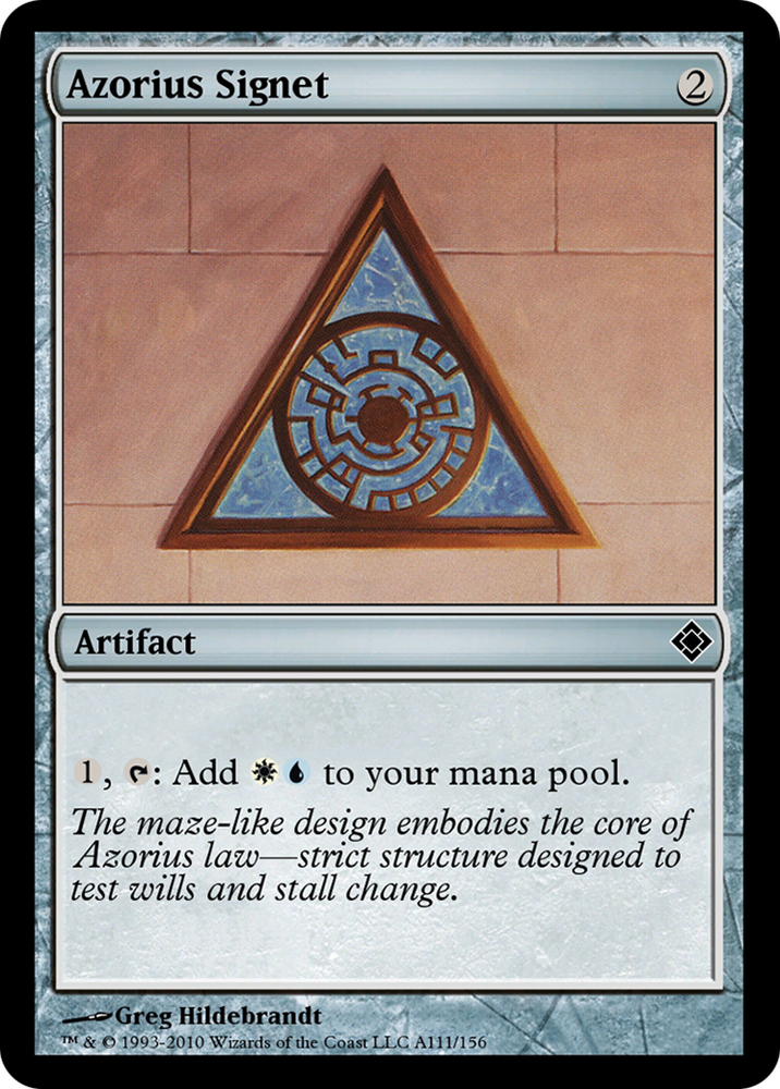 Azorius Signet (TD0-A111) - Magic Online Theme Decks