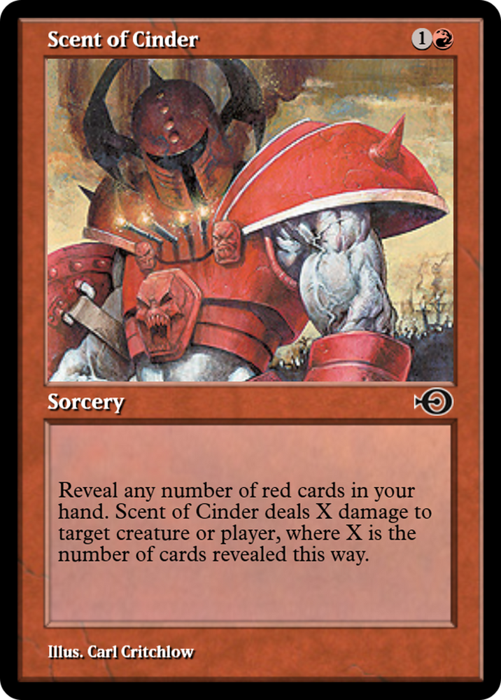 Scent of Cinder (PRM-36150) - Magic Online Promos Foil