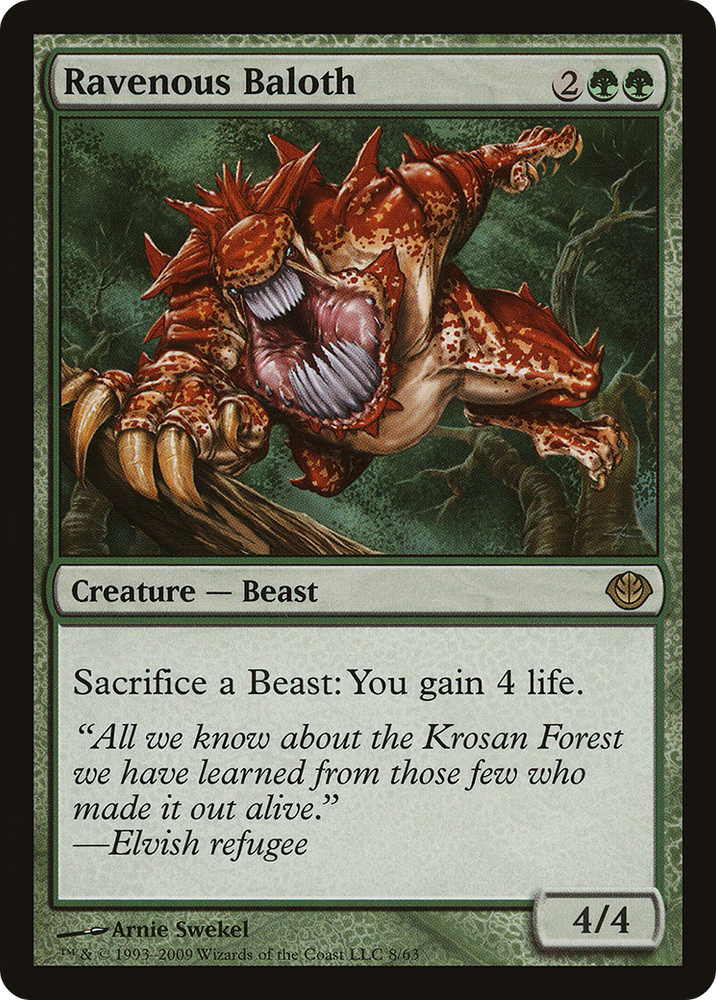 Ravenous Baloth (DDD-008) - Duel Decks: Garruk vs. Liliana