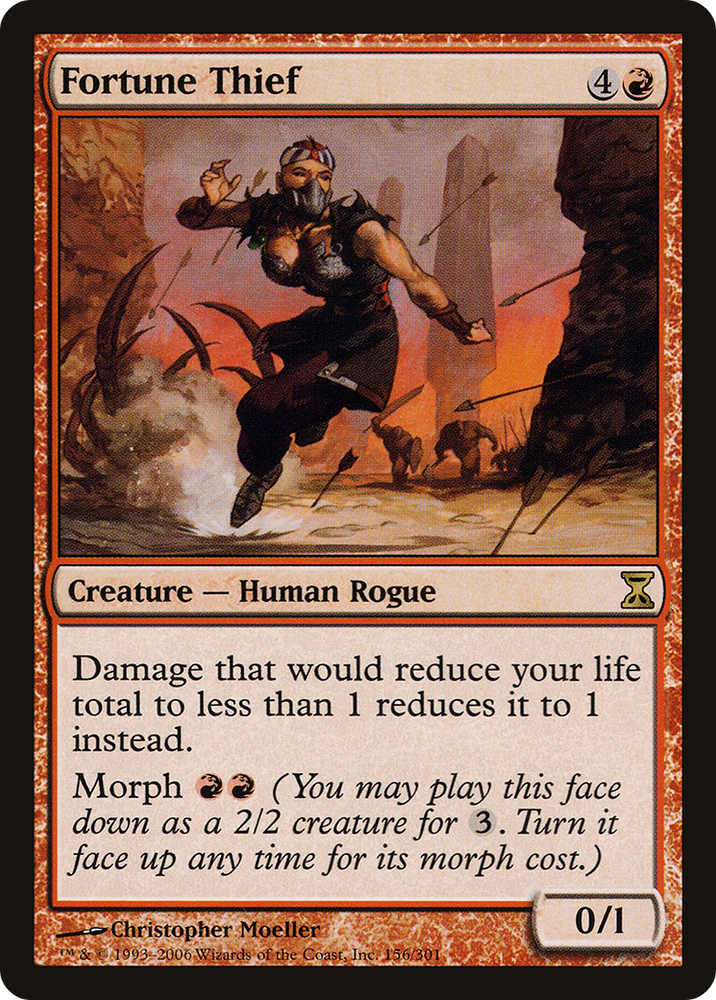 Fortune Thief (TSP-156) - Time Spiral Foil