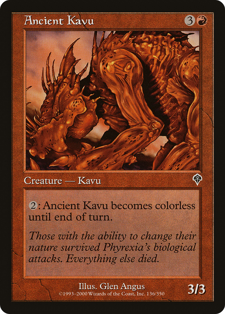 Ancient Kavu (INV-136) - Invasion