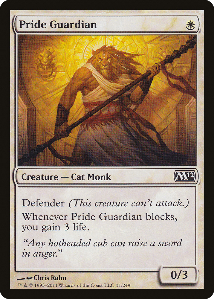 Pride Guardian (M12-031) - Magic 2012 Foil