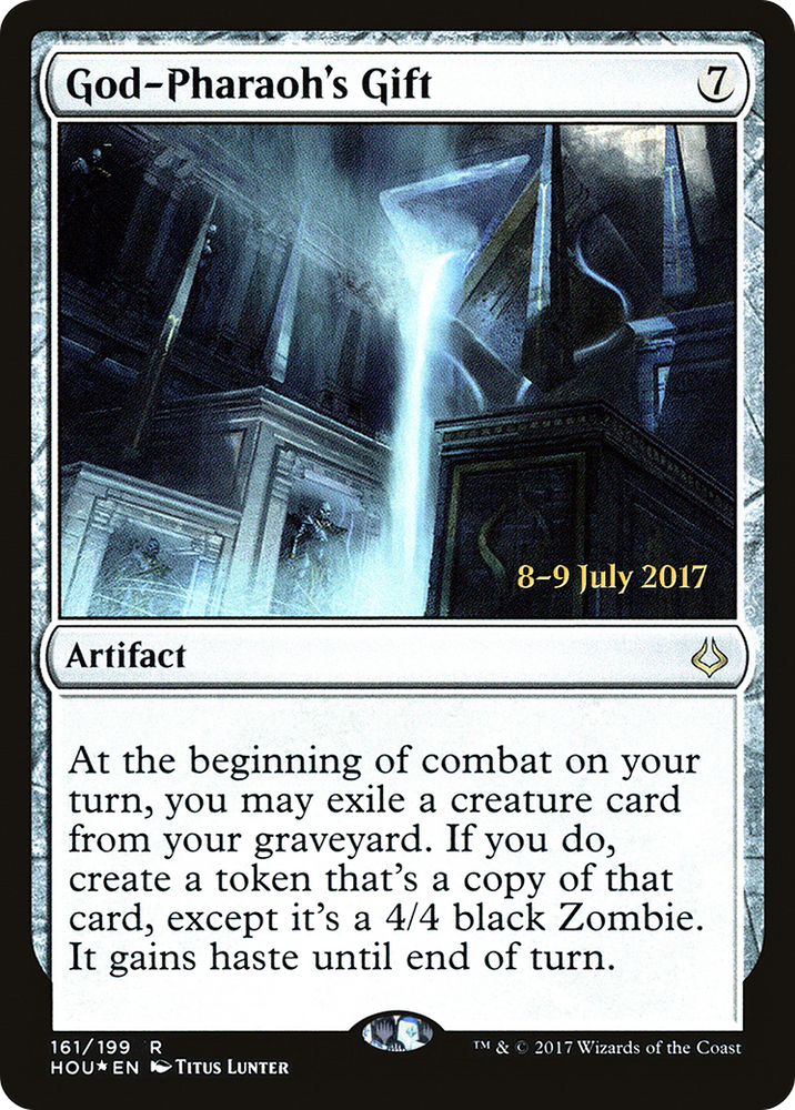 God-Pharaoh's Gift (PRE-161) - Hour of Devastation Promos Foil