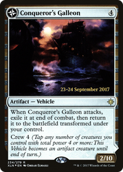 Conqueror's Galleon (PRE-234) - Ixalan Promos: (compasslanddfc) Foil