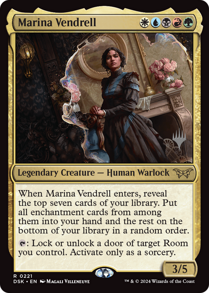 Marina Vendrell (PPDSK-221) - Duskmourn: House of Horror Promos Foil