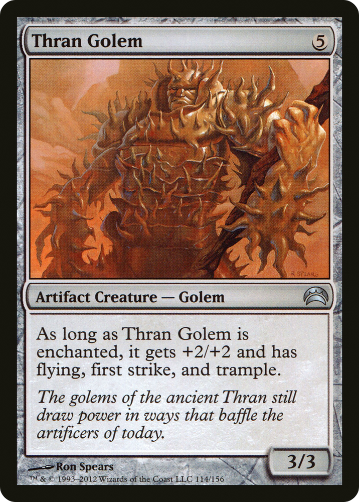 Thran Golem (PC2-114) - Planechase 2012 Foil