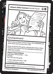 Liliana's Other Contract // Liliana's Undead Minion (MB2PC-) - Mystery Booster 2