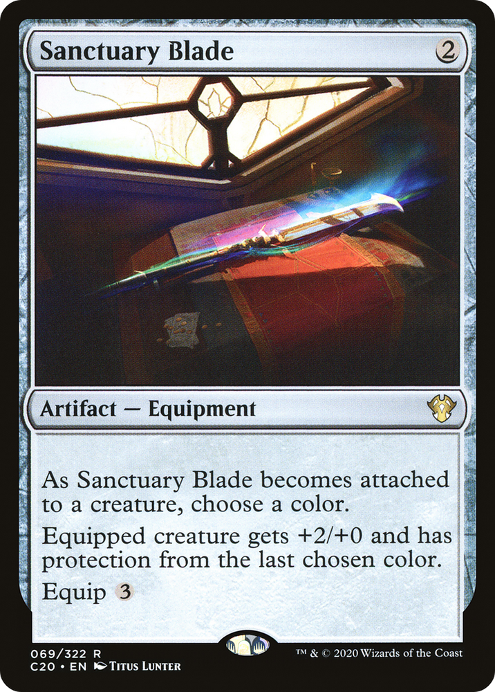 Sanctuary Blade (C20-069) - Commander 2020