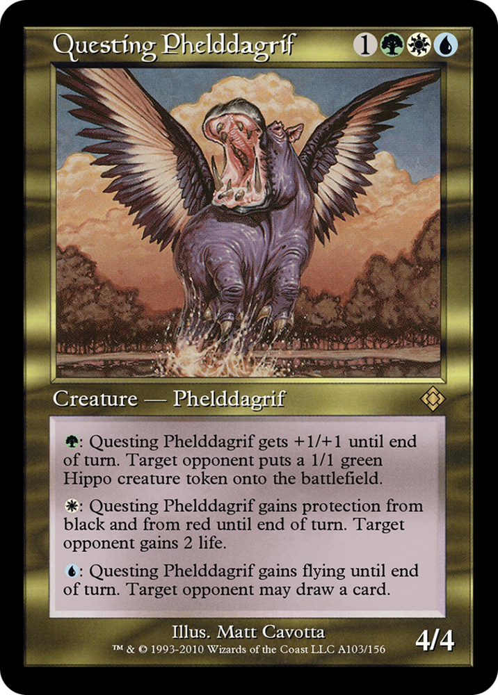 Questing Phelddagrif (TD0-A103) - Magic Online Theme Decks