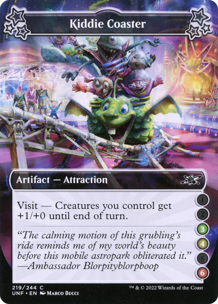 Kiddie Coaster (3-4-6) (UNF-219D) - Unfinity Foil