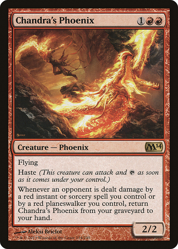 Chandra's Phoenix (M14-134) - Magic 2014 Foil