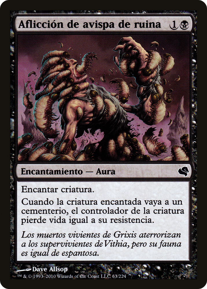 Banewasp Affliction (Spanish) - "Afliccion de avispa de ruina" (PS11-063) - Salvat 2011