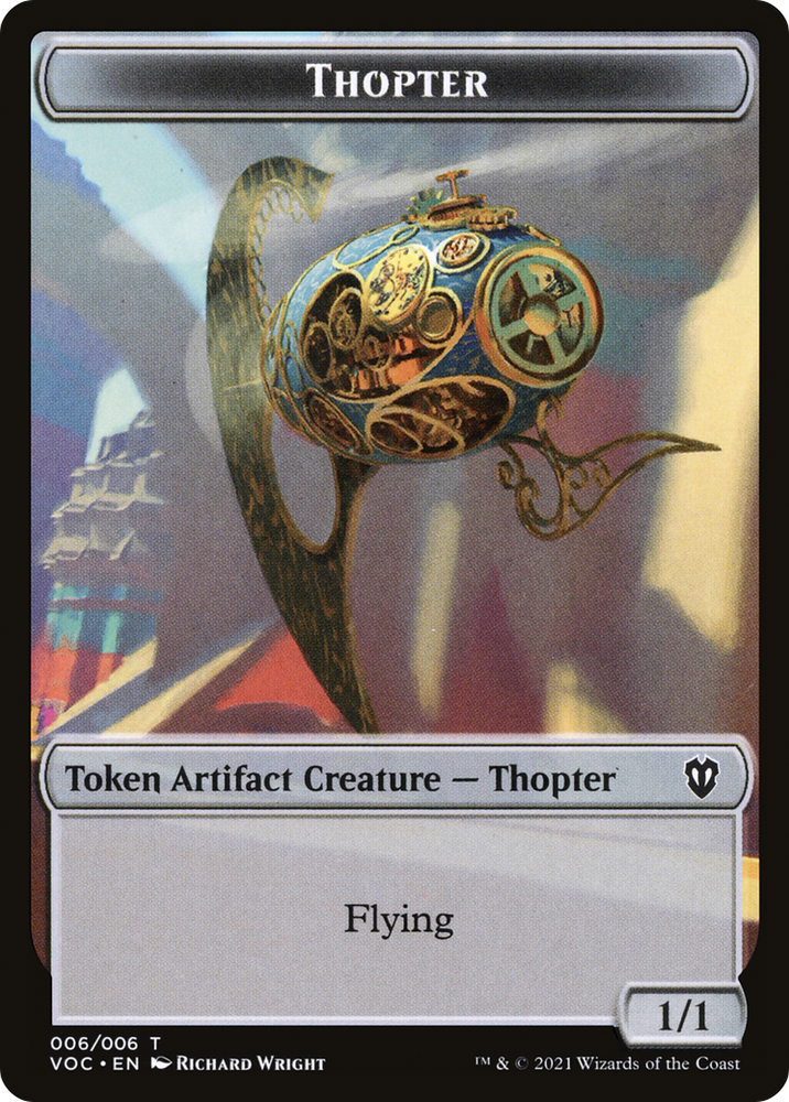 Thopter (TVOC-006) - Crimson Vow Commander Tokens