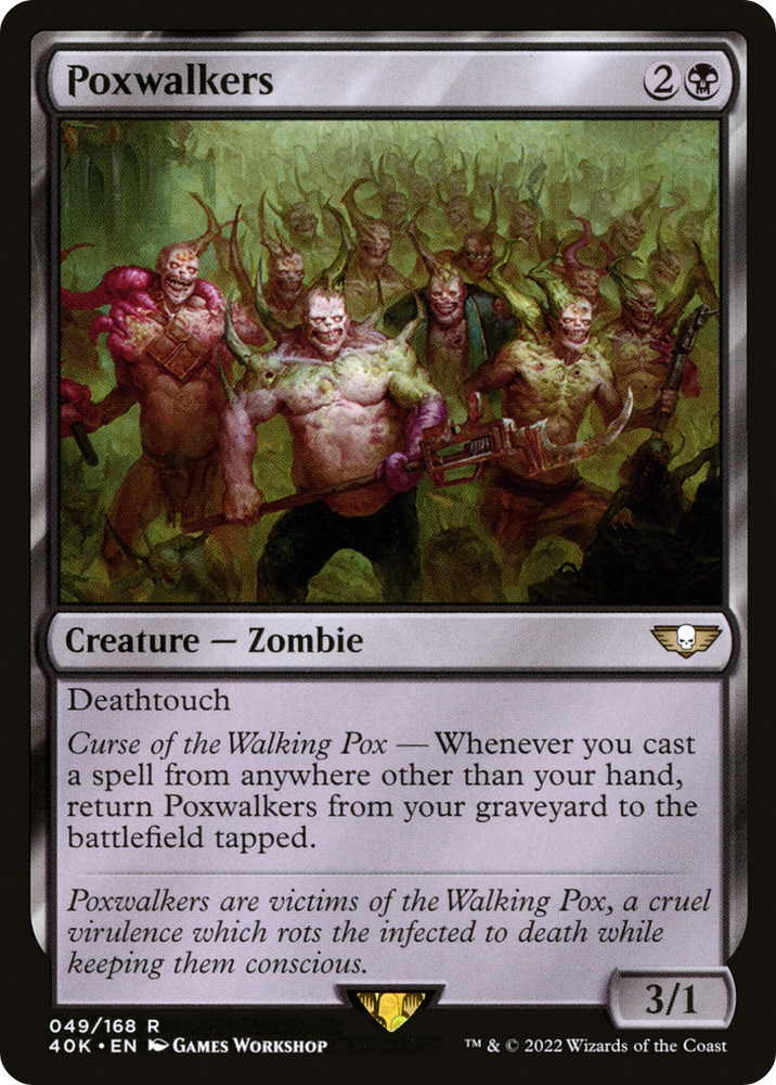 Poxwalkers (40K-049) - Warhammer 40,000 Commander