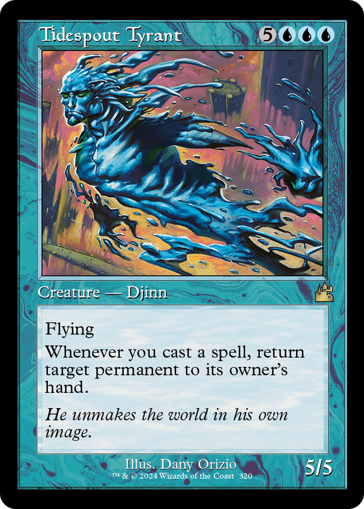 Tidespout Tyrant (Retro Frame) (RVR-320) - Ravnica Remastered Foil