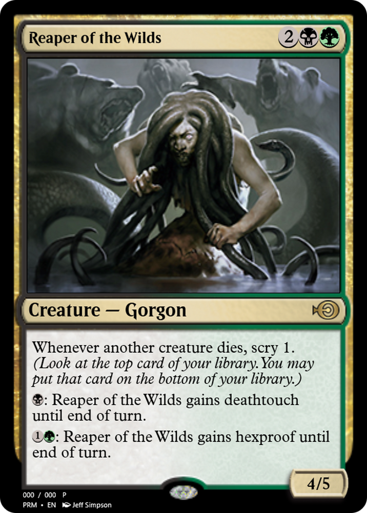 Reaper of the Wilds (PRM-55737) - Magic Online Promos Foil