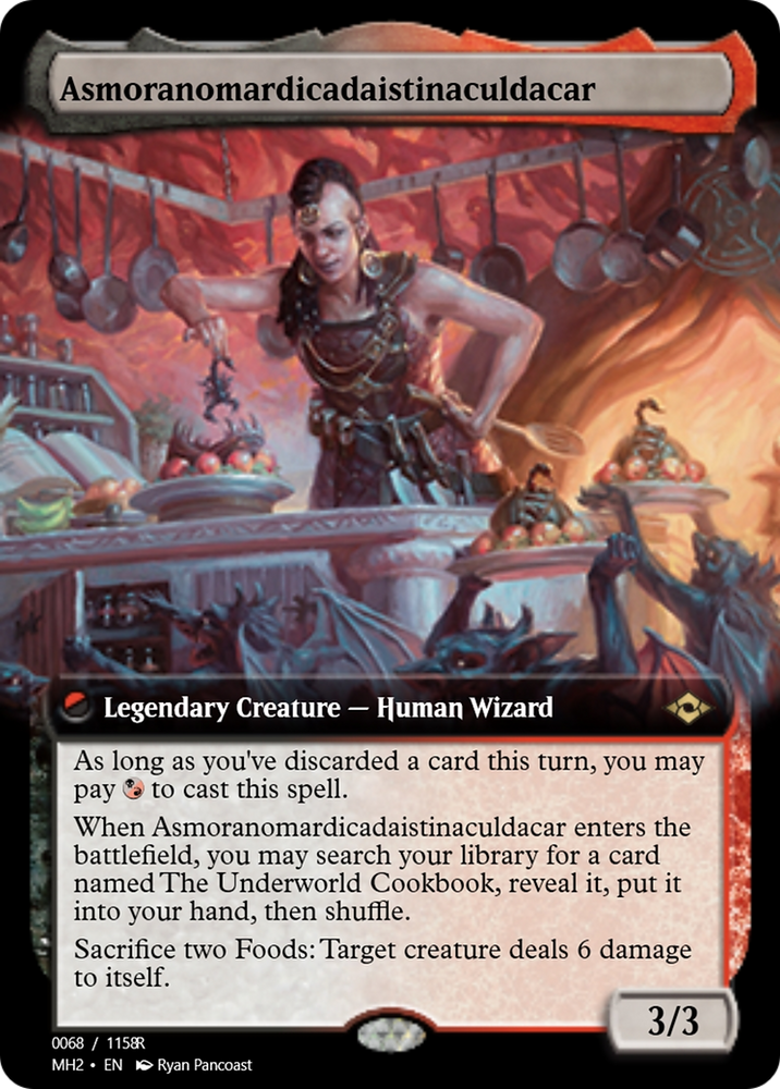 Asmoranomardicadaistinaculdacar (PRM-91337) - Magic Online Promos Foil