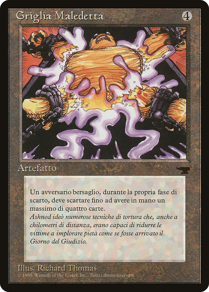 Cursed Rack (Italian) - "Griglia Maledetta" (REN-114) - Rinascimento