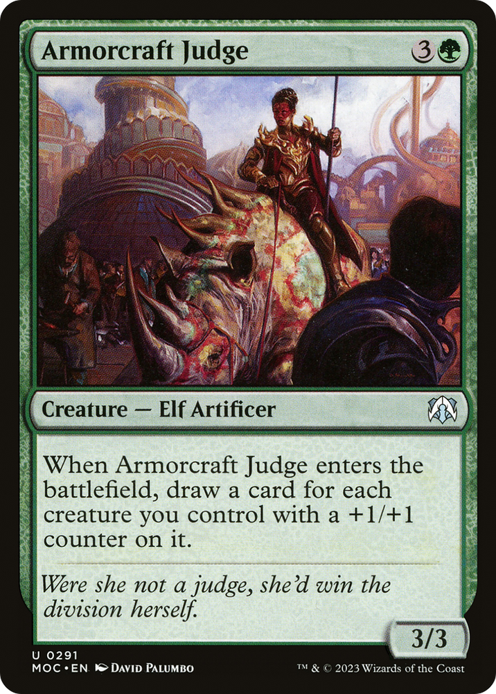 Armorcraft Judge (MOC-291) - March of the Machine Commander