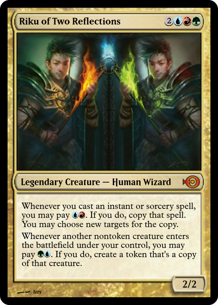 Riku of Two Reflections (PRM-51536) - Magic Online Promos Foil