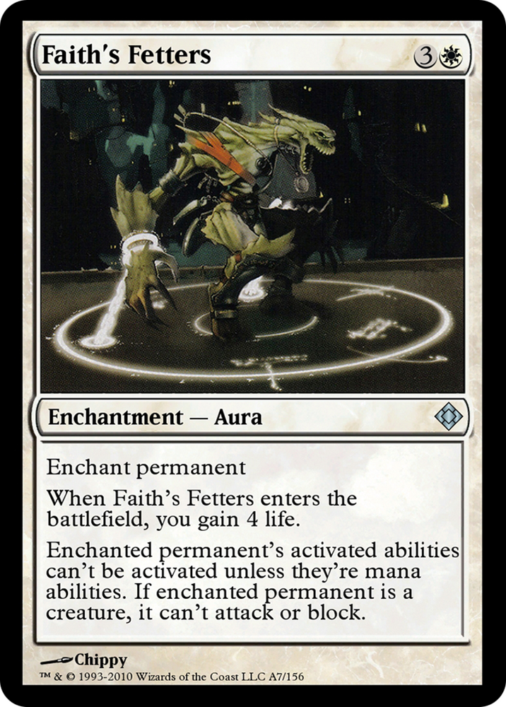 Faith's Fetters (TD0-0A7) - Magic Online Theme Decks