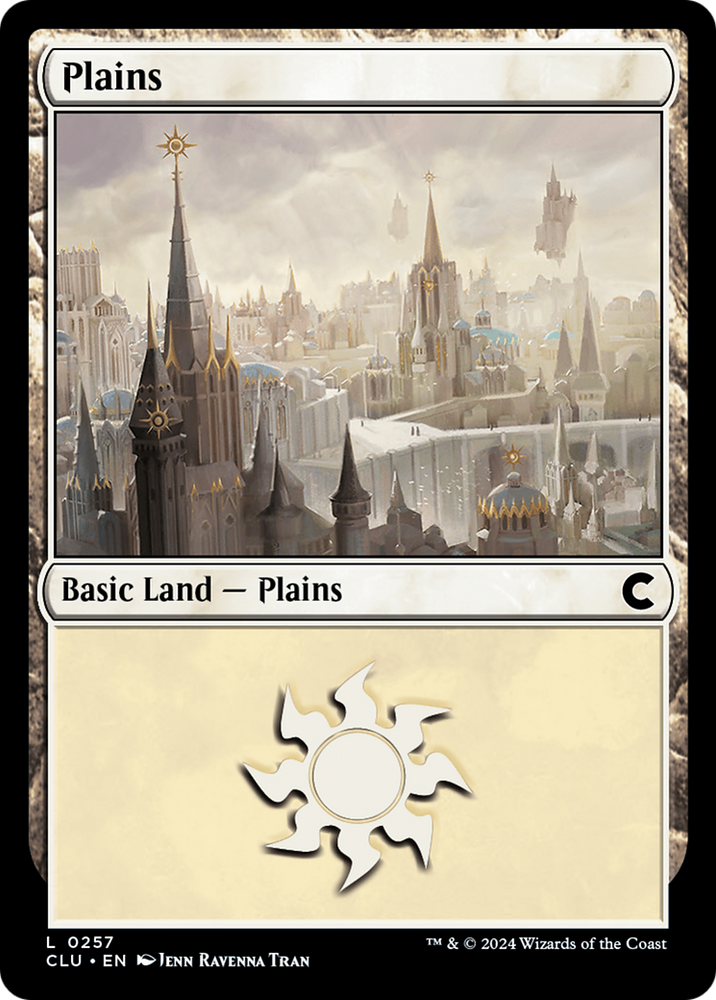 Plains (0257) (CLU-257) - Ravnica: Clue Edition