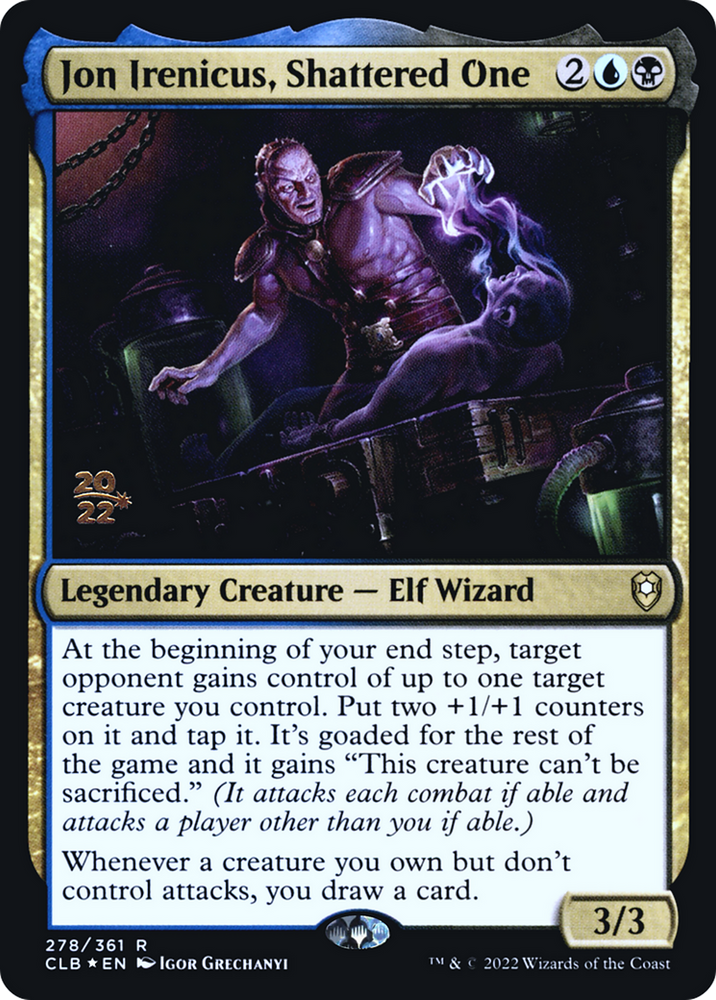 Jon Irenicus, Shattered One (PRE-278S) - Battle for Baldur's Gate Promos Foil