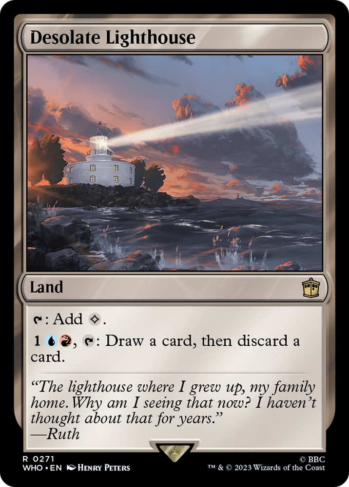 Desolate Lighthouse (WHO-271) - Doctor Who