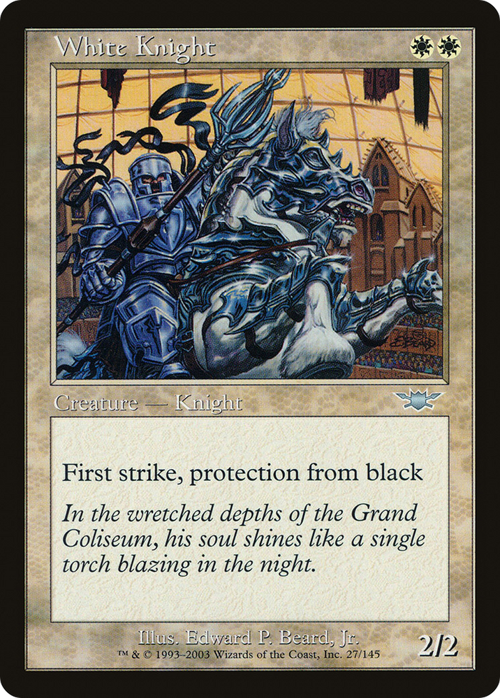 White Knight (LGN-027) - Legions Foil