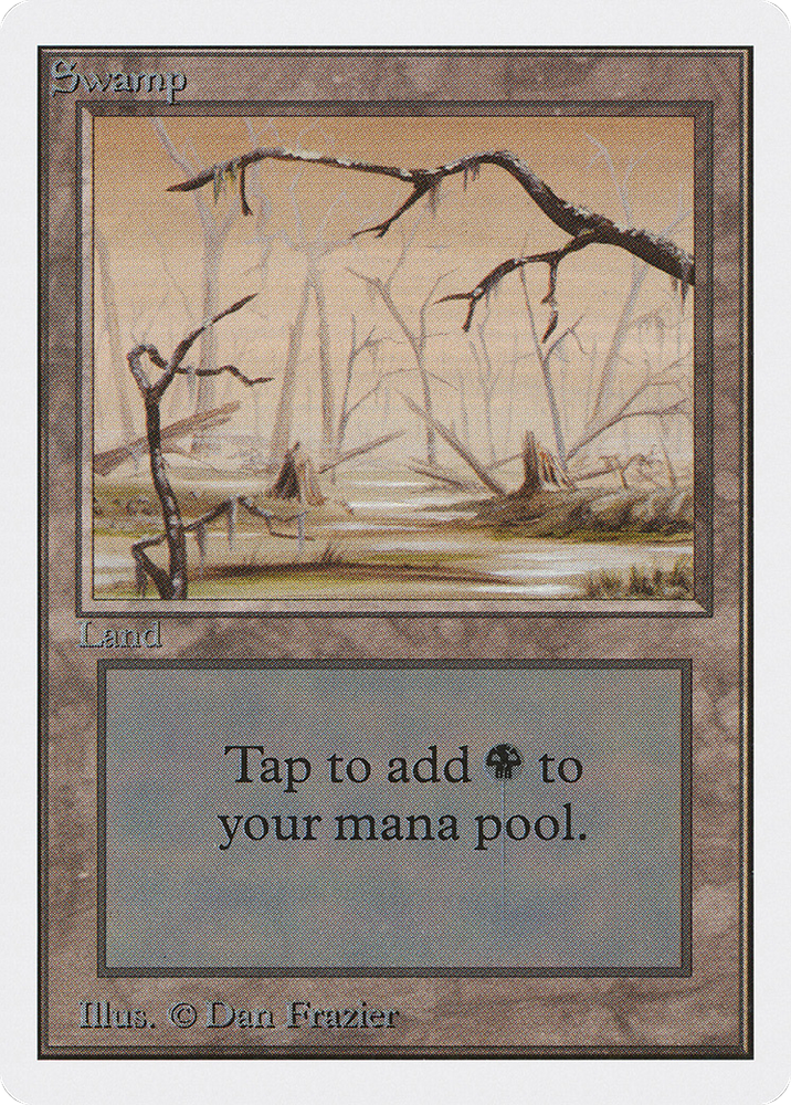 Swamp (B) (2ED-) - Unlimited Edition