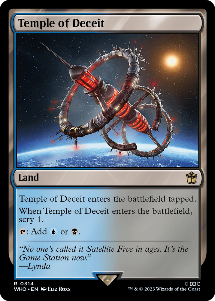 Temple of Deceit (WHO-314) - Doctor Who Foil