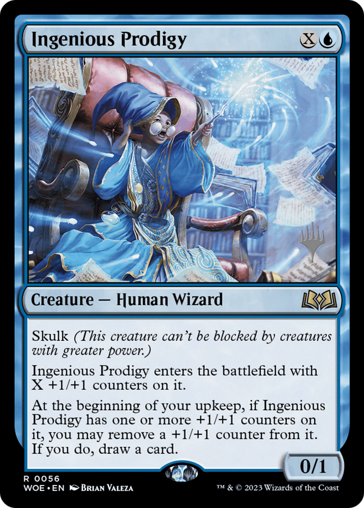 Ingenious Prodigy (PPWOE-056) - Wilds of Eldraine Promos Foil
