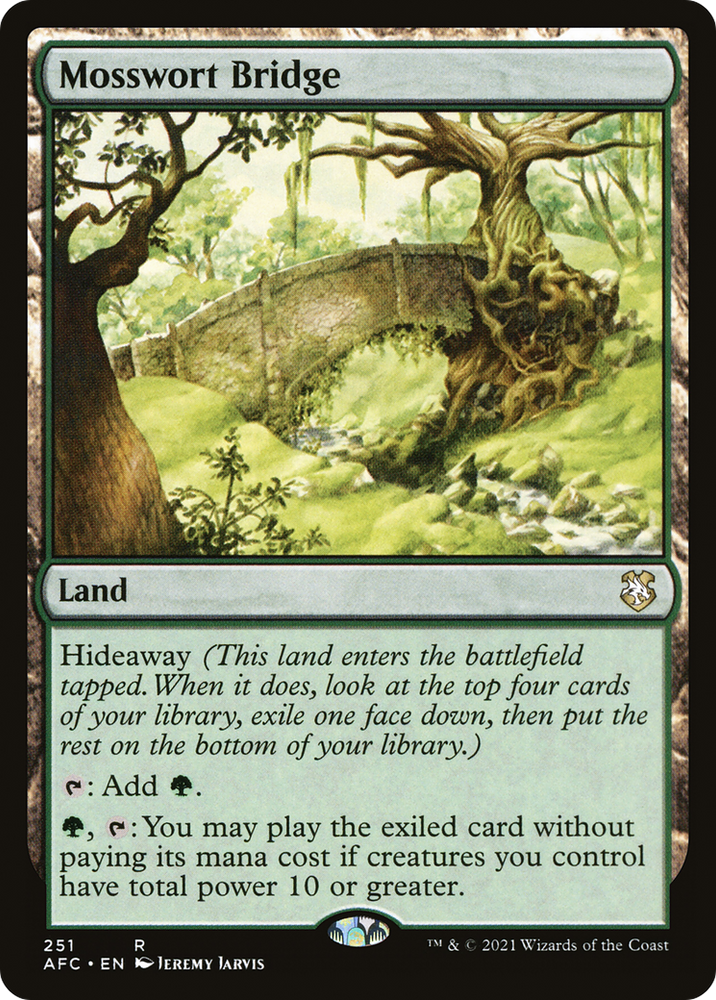 Mosswort Bridge (AFC-251) - Forgotten Realms Commander