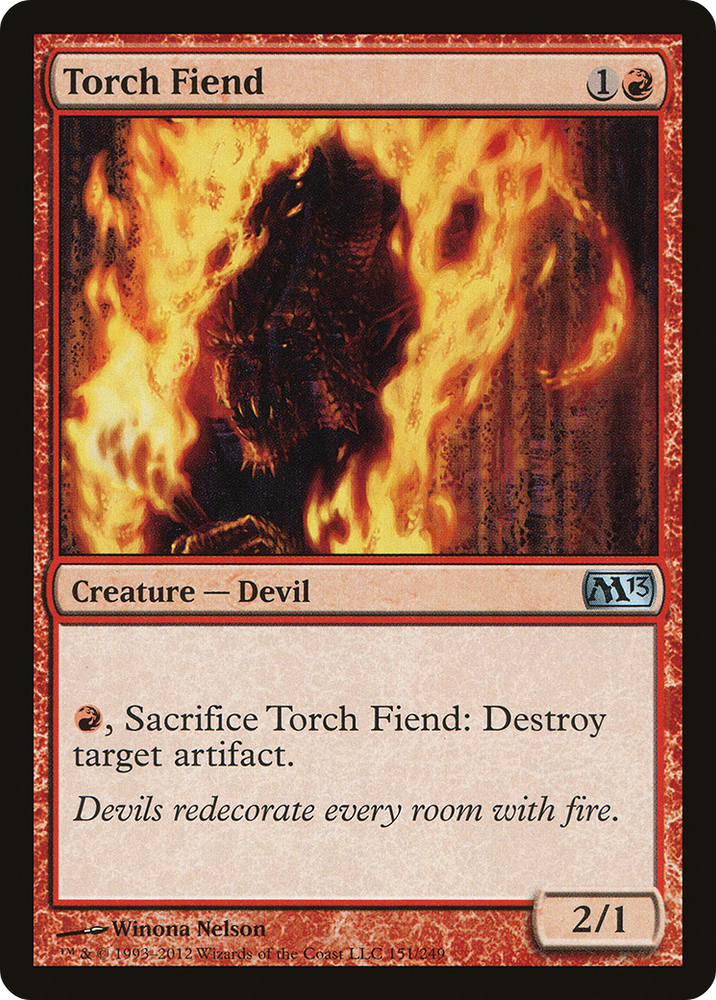 Torch Fiend (M13-151) - Magic 2013 Foil