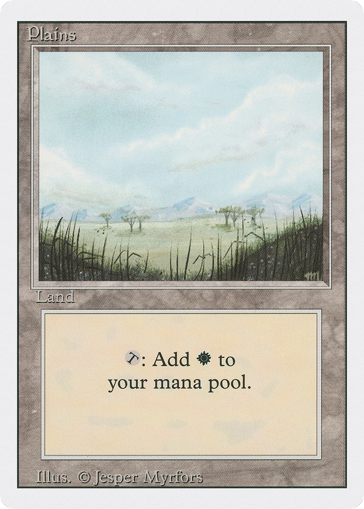 Plains (B) (3ED-294) - Revised Edition