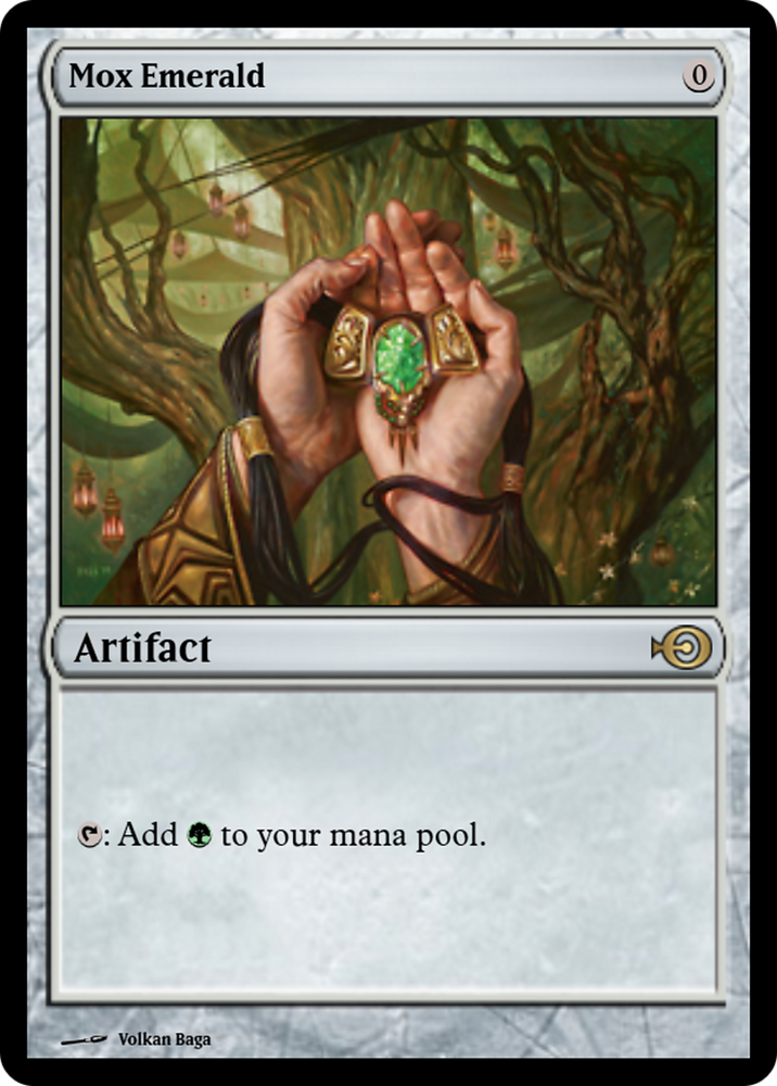 Mox Emerald (PRM-46896) - Magic Online Promos Foil