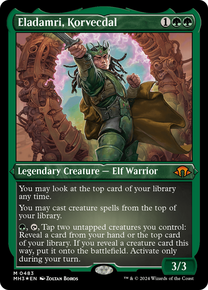 Eladamri, Korvecdal (MH3-483) - Modern Horizons 3 Foil