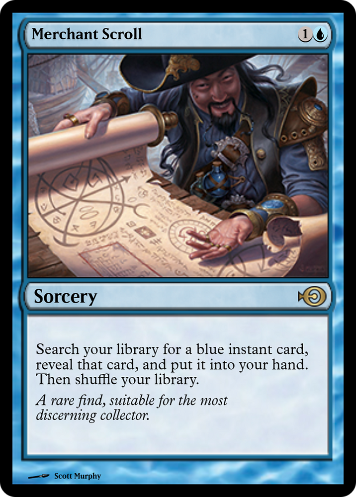 Merchant Scroll (PRM-68055) - Magic Online Promos Foil