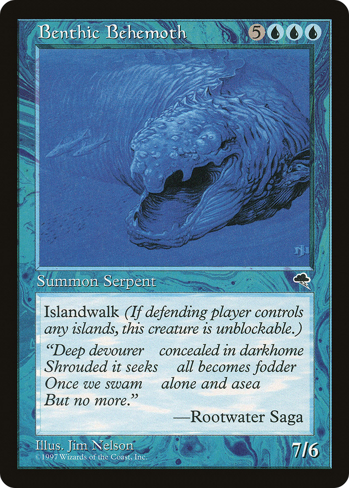 Benthic Behemoth (TMP-054) - Tempest