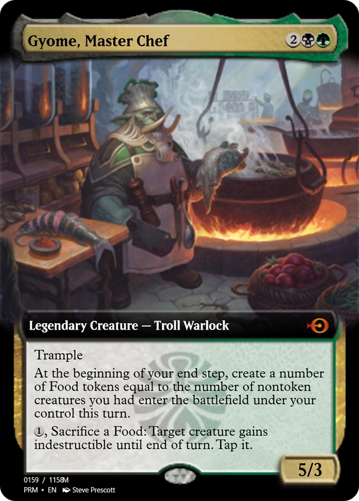 Gyome, Master Chef (PRM-90290) - Magic Online Promos