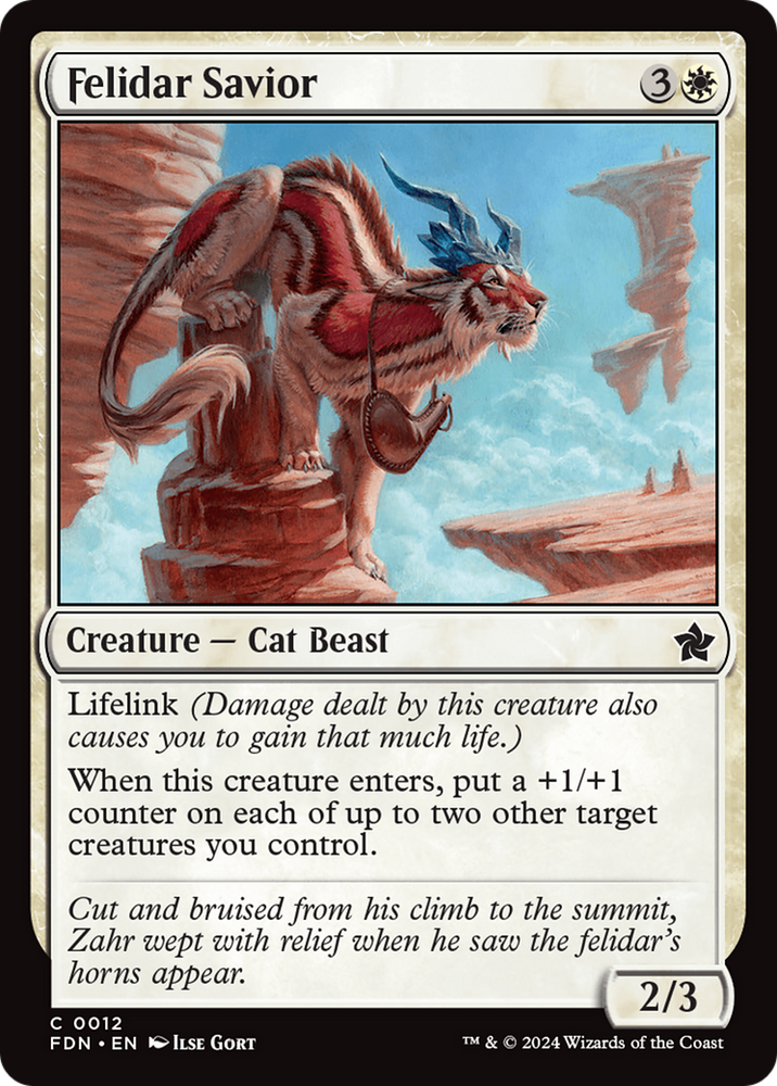 Felidar Savior (FDN-012) - Foundations