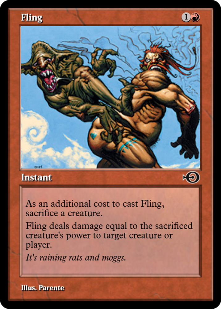 Fling (PRM-36074) - Magic Online Promos Foil