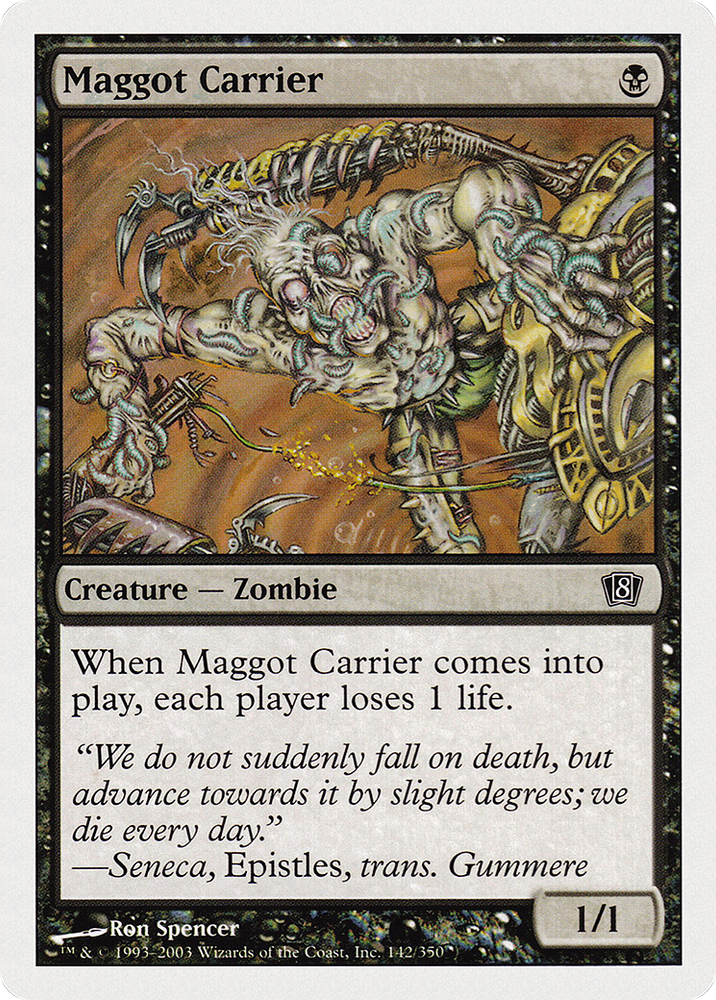 Maggot Carrier (8ED-142) - Eighth Edition