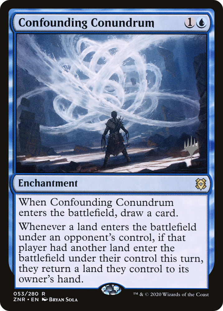 Confounding Conundrum (PPZNR-53P) - Zendikar Rising Promos Foil