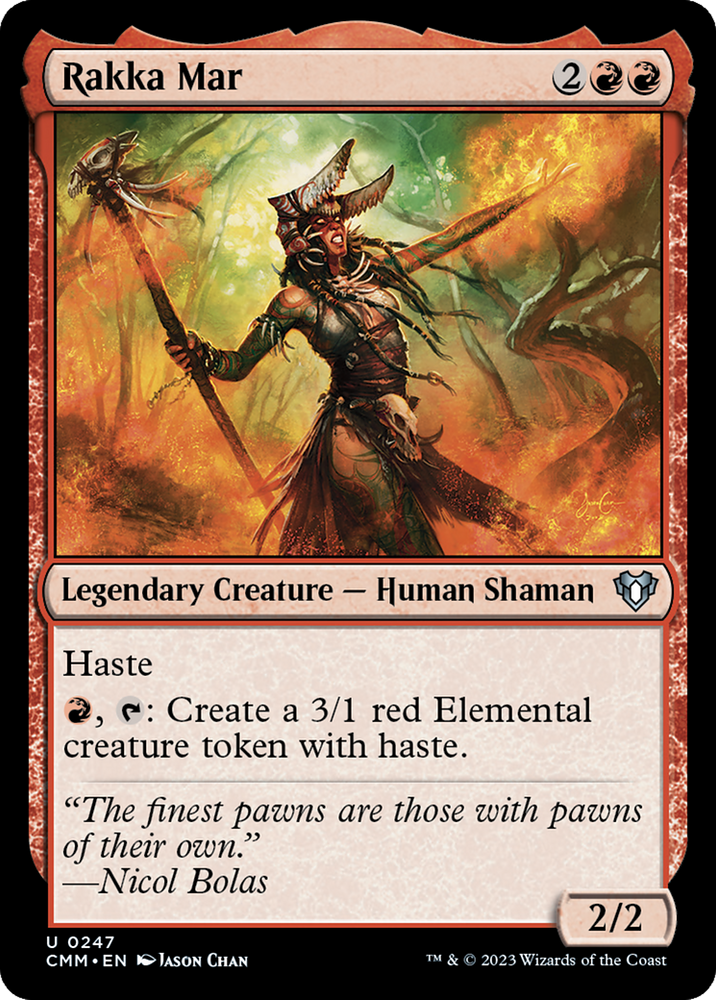 Rakka Mar (CMM-247) - Commander Masters