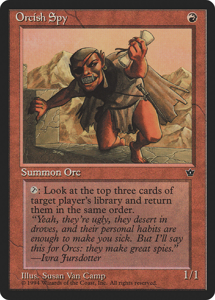Orcish Spy (Camp) (FEM-61A) - Fallen Empires