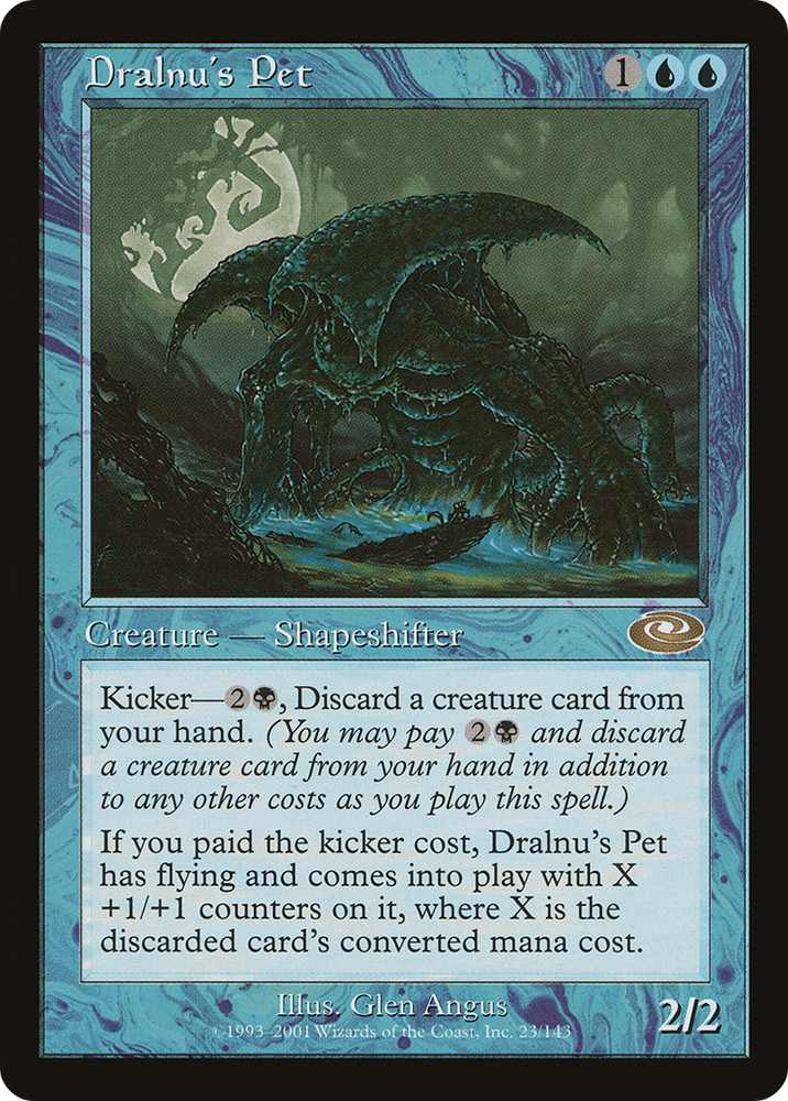 Dralnu's Pet (PLS-023) - Planeshift Foil