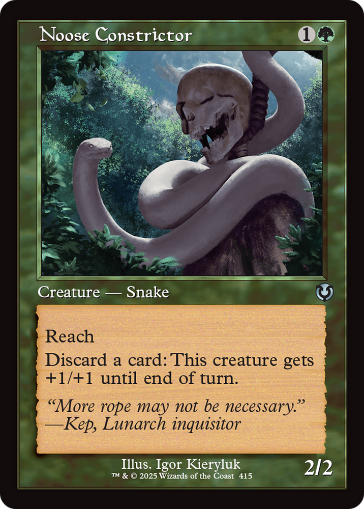 Noose Constrictor (INR-415) - Innistrad Remastered